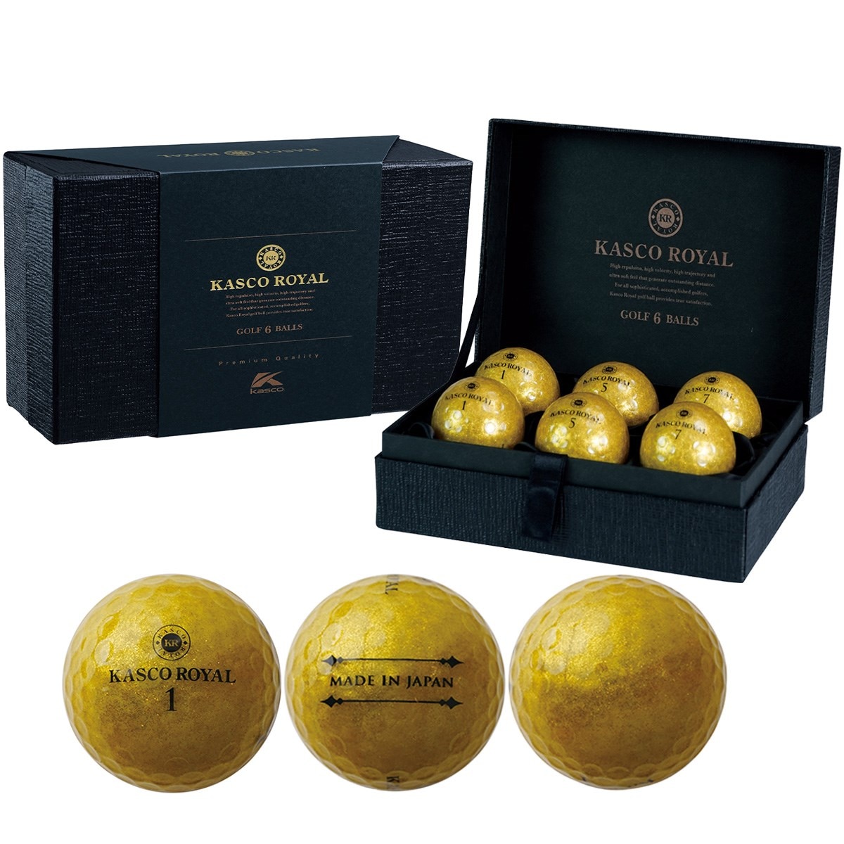 KASCO ROYAL ボール 半ダース(ボール（新品）)|ROYAL(キャスコ) の通販 GDOゴルフショップ(0000605057)
