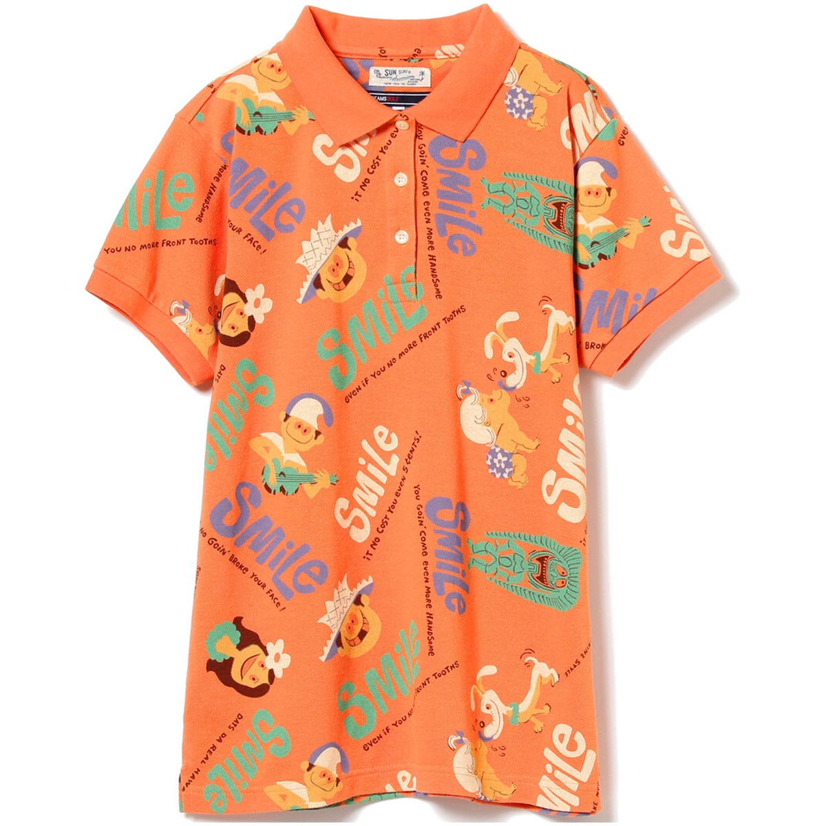 口コミ・評価｜SUN SURF×BEAMS GOLF Smile ALOHA ポロシャツ（半袖シャツ・ポロシャツ） レディス｜BEAMS GOLF（ ビームスゴルフ）（0000607605）