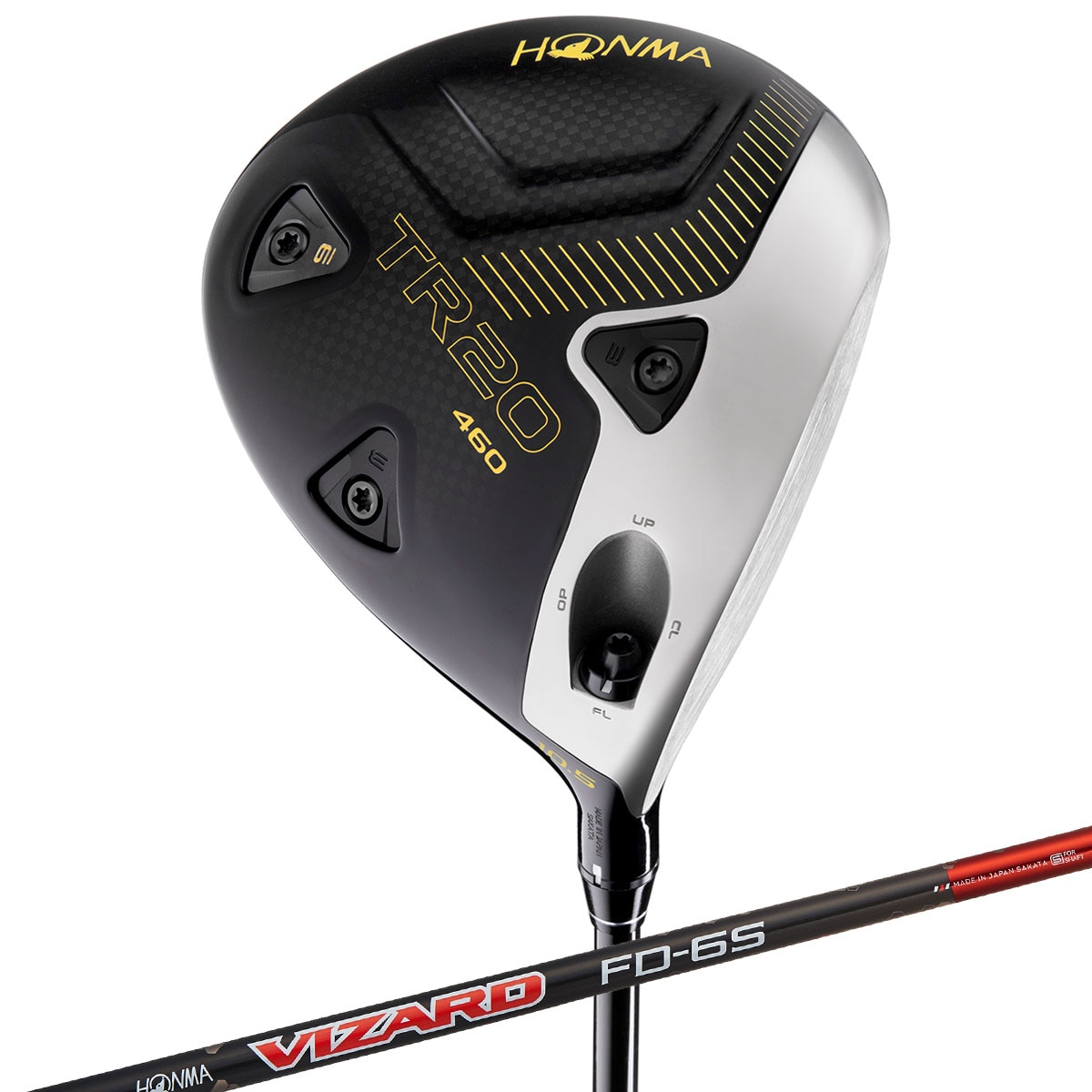 本間 TOUR WORLD　ドライバー TR20 460 VIZARD　FP-5 ツアーワールドTR20 460 VIZARD FP5 ホンマ ドライバー クラブ