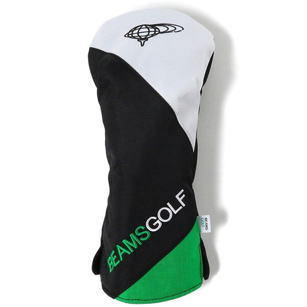 BEAMS GOLF スラッシュ 切り替え ヘッドカバー DR用(ヘッドカバー 