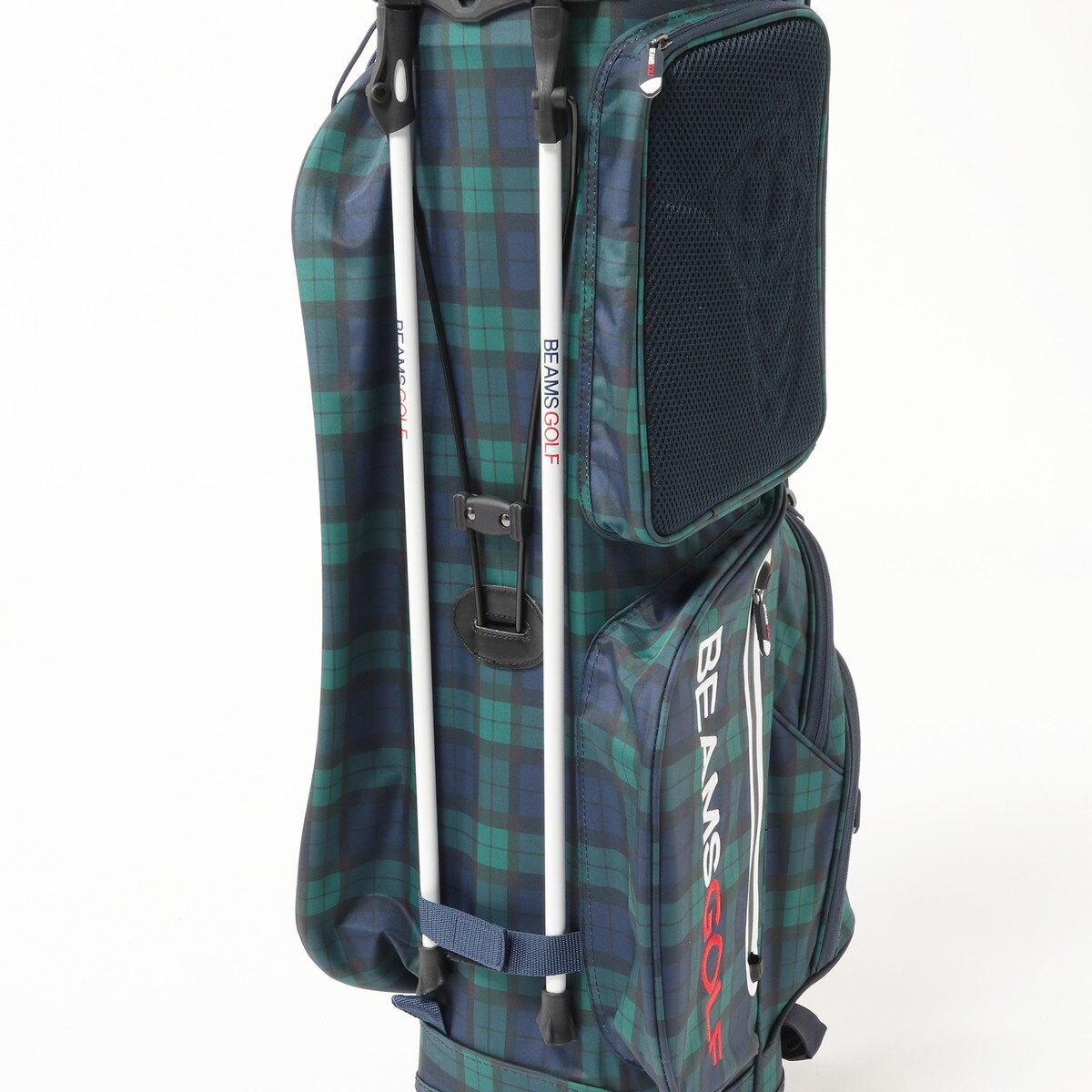 BEAMS GOLF NEW スタンドキャディバッグ ブラックウォッチ レディス