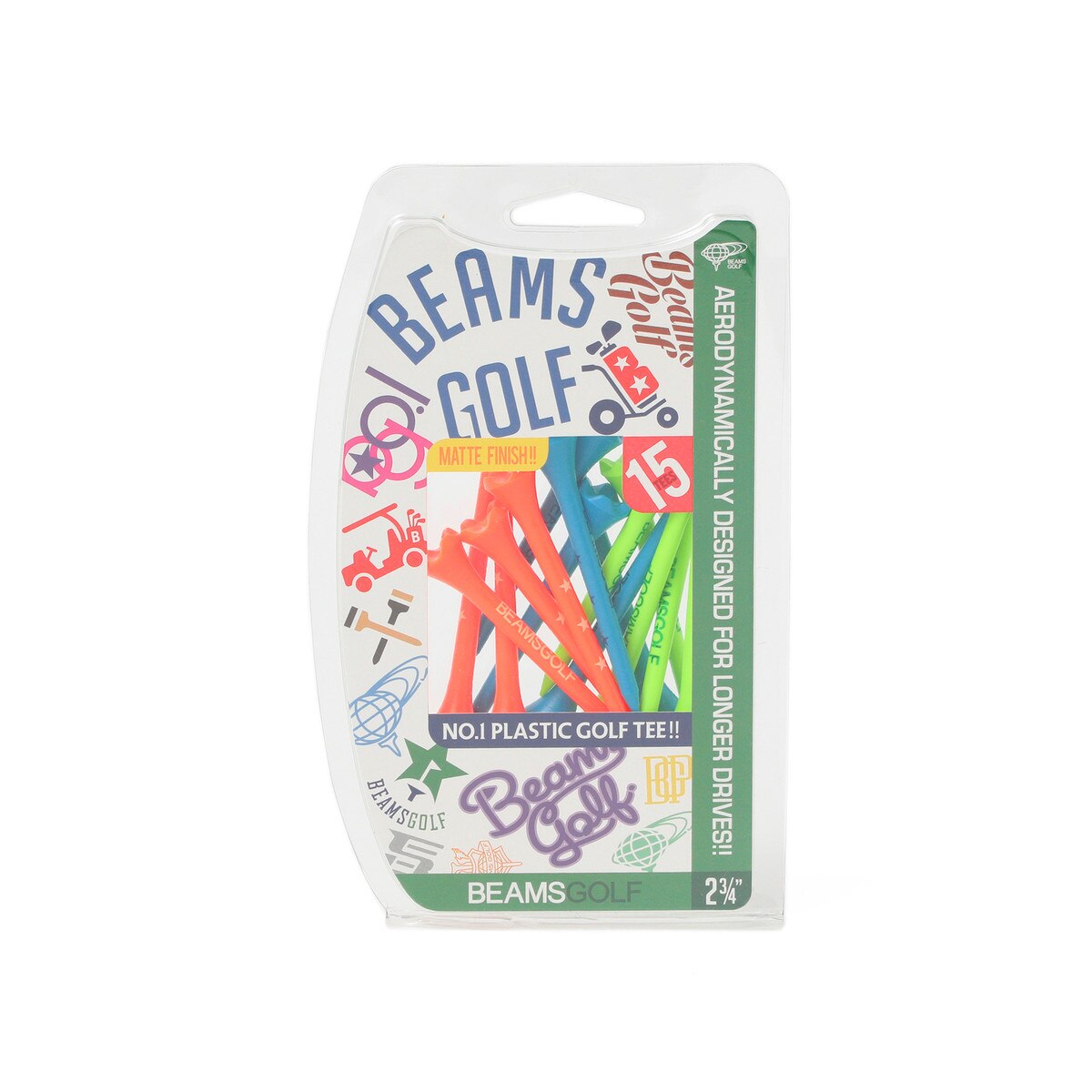 BEAMS GOLF オリジナル パフォーマンス ティー(69mm)(ティー)|BEAMS