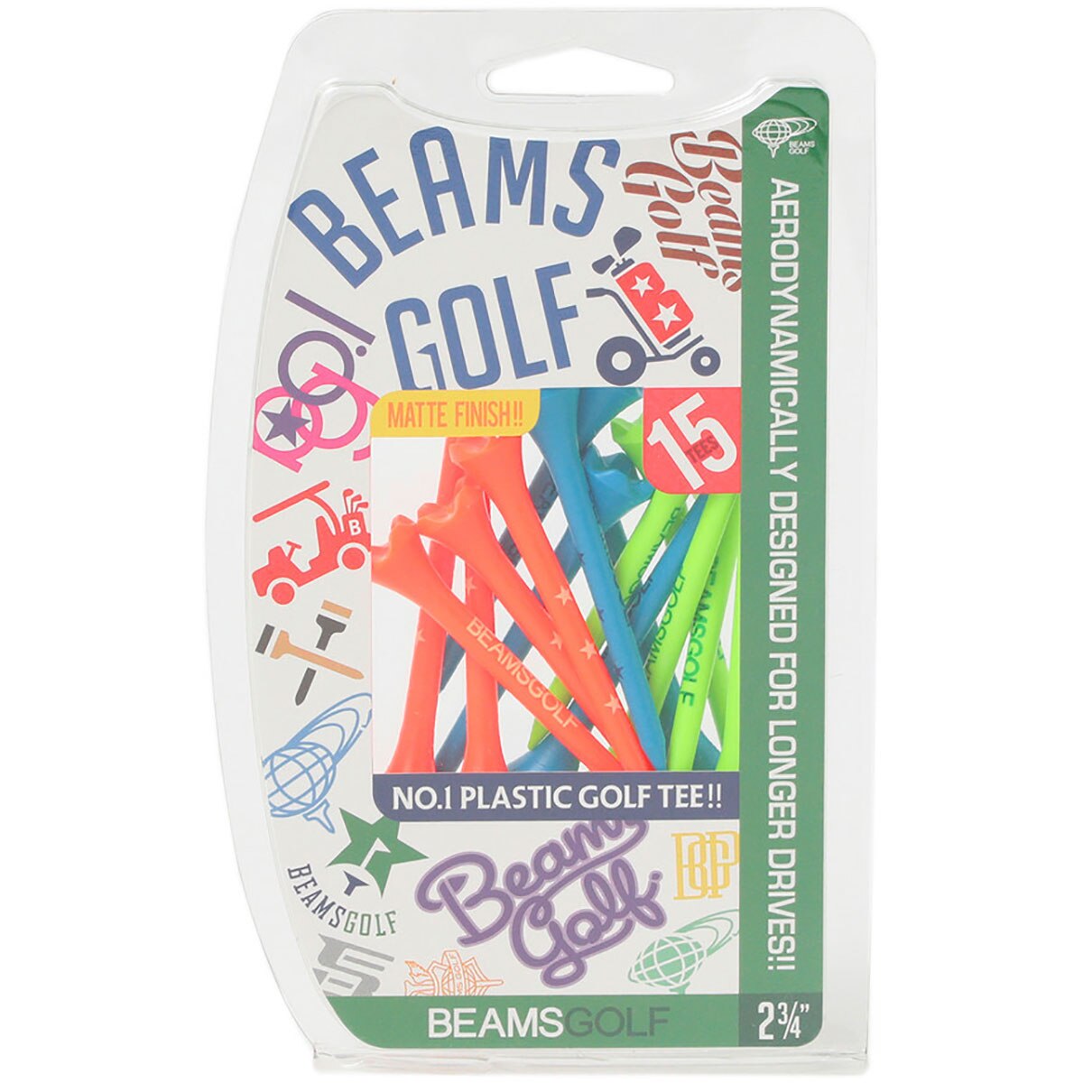 BEAMS GOLF オリジナル パフォーマンス ティー(69mm)(ティー)|BEAMS