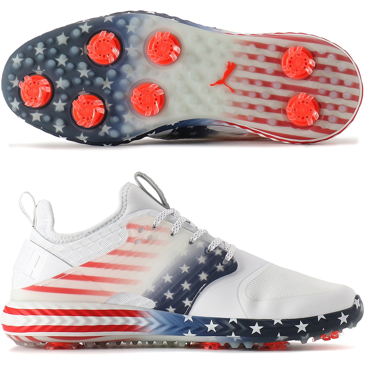 PUMAイグナイト パワーアダプト ケージド スターズ＆ストライプズ26.5cm 口コミ・評価｜イグナイト パワーアダプト ケージド