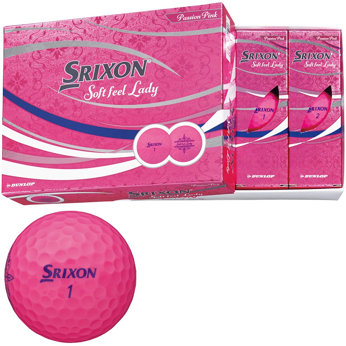 SOFT FEEL LADY5 ボール レディス(ボール（新品）)|SRIXON(ダンロップ