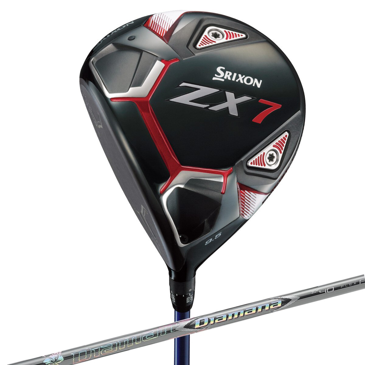 スリクソン ZX7 ドライバー Diamana ZF 40／50／60／70 レフティ