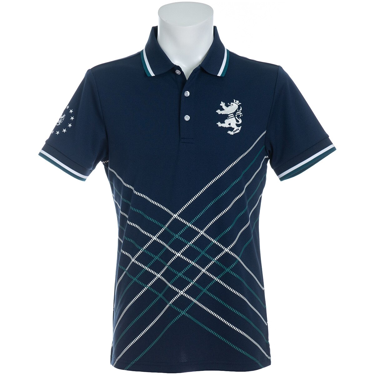 口コミ・評価｜チェックグラフィック 半袖ポロシャツ（半袖