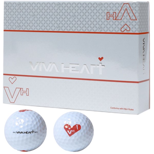 VIVA HEART ゴルフボール レディス(ボール（新品）)|VIVA HEART 