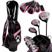 セール・アウトレット】キャディバッグ付きクラブセット(9本セット  