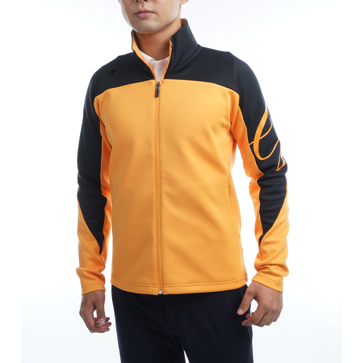 新品デサントゴルフ ラバープリント ジャージジャケット リサイクルポリエステルラバープリントジャージージャケット