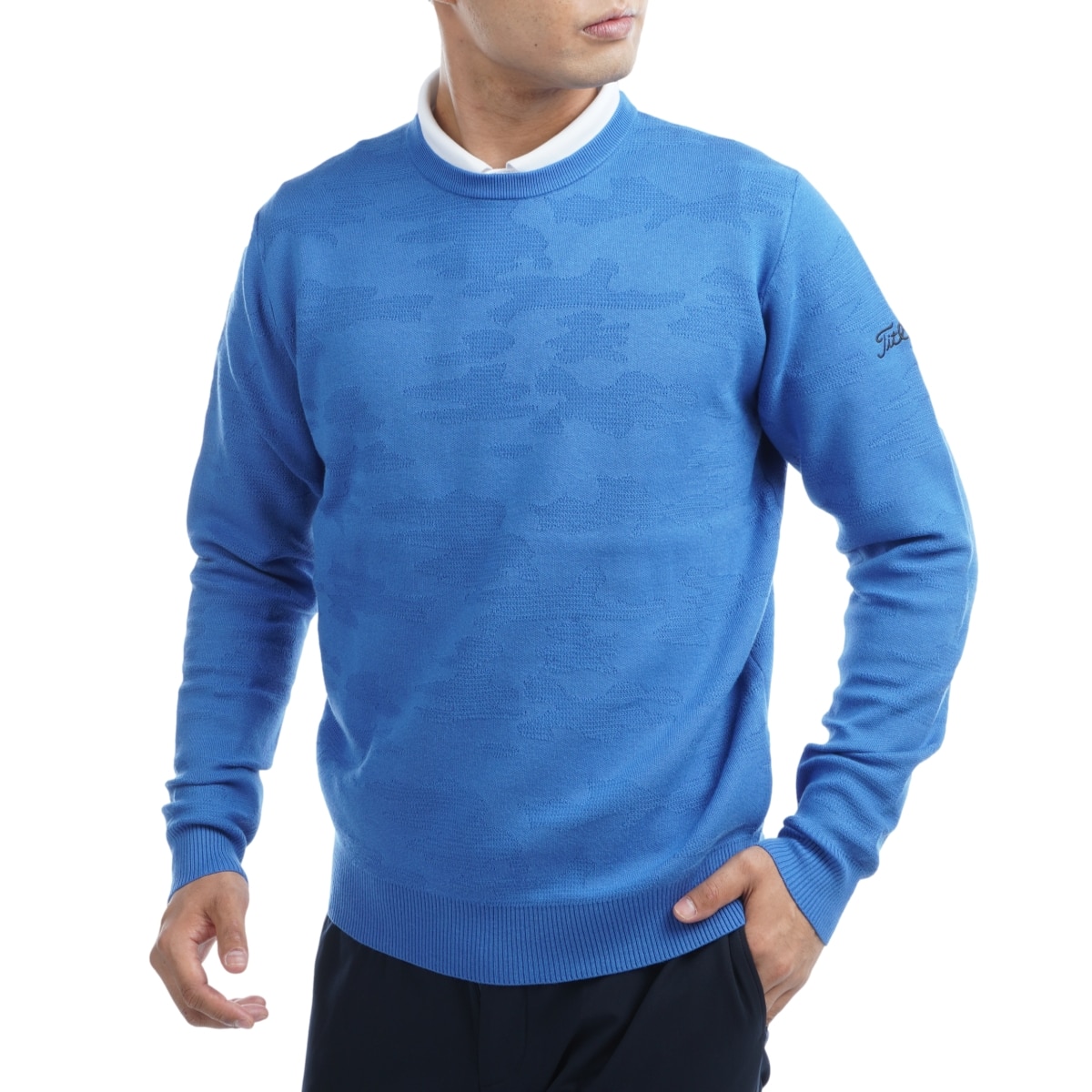 口コミ・評価｜カモフラージュ ジャカードクルーネックニット（中間着