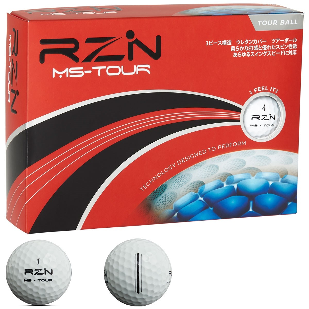 RZN MS-TOUR ボール(ボール（新品）)|その他(その他メーカー) の通販 GDOゴルフショップ(0000647923)