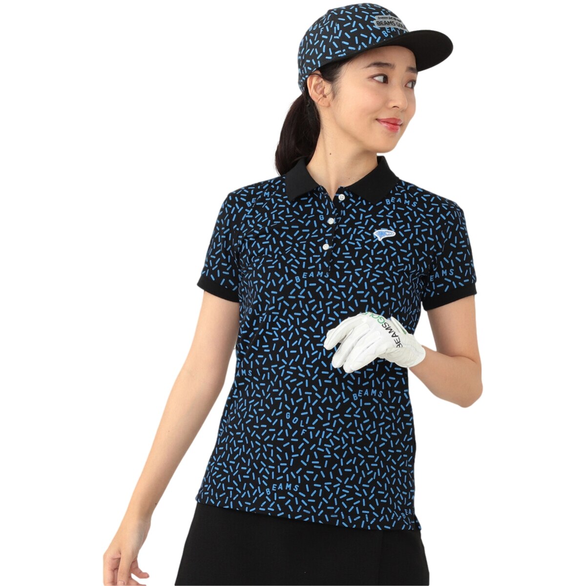 BEAMS GOLF ORANGE LABEL メンフィス柄ポロシャツ 【公式通販】