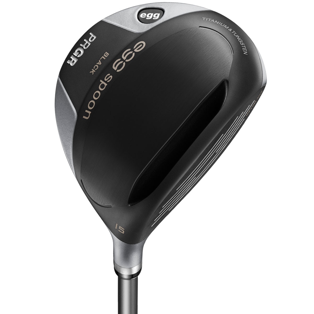 PRGR　egg spoon black 3W 15°　カスタムシャフト