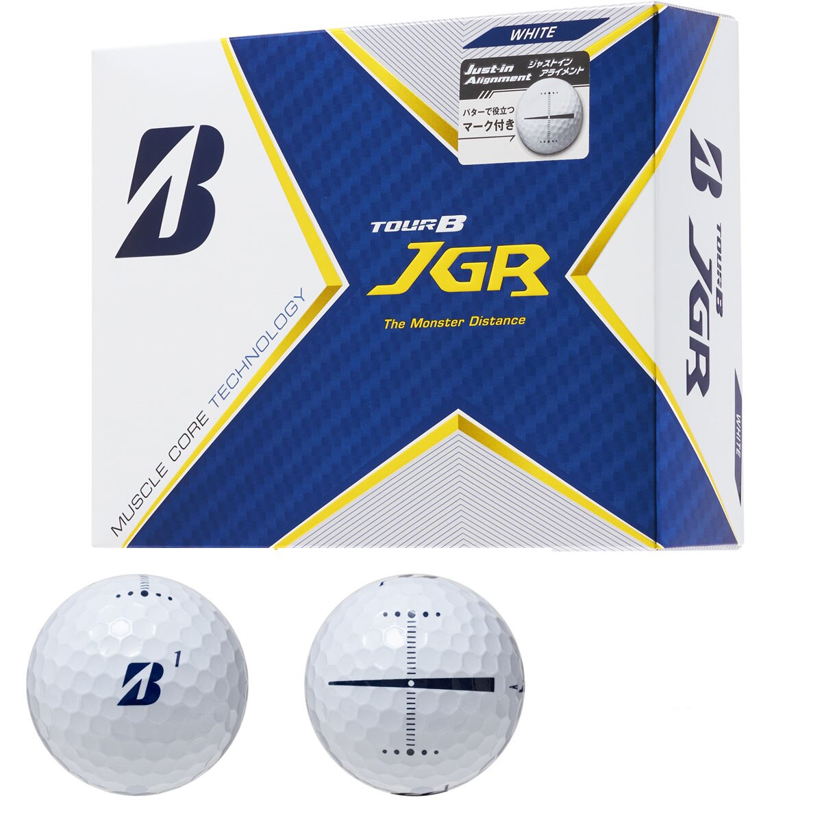 新品未使用 BRIDGESTONE ゴルフボール TOUR B JGR 1ダース - その他