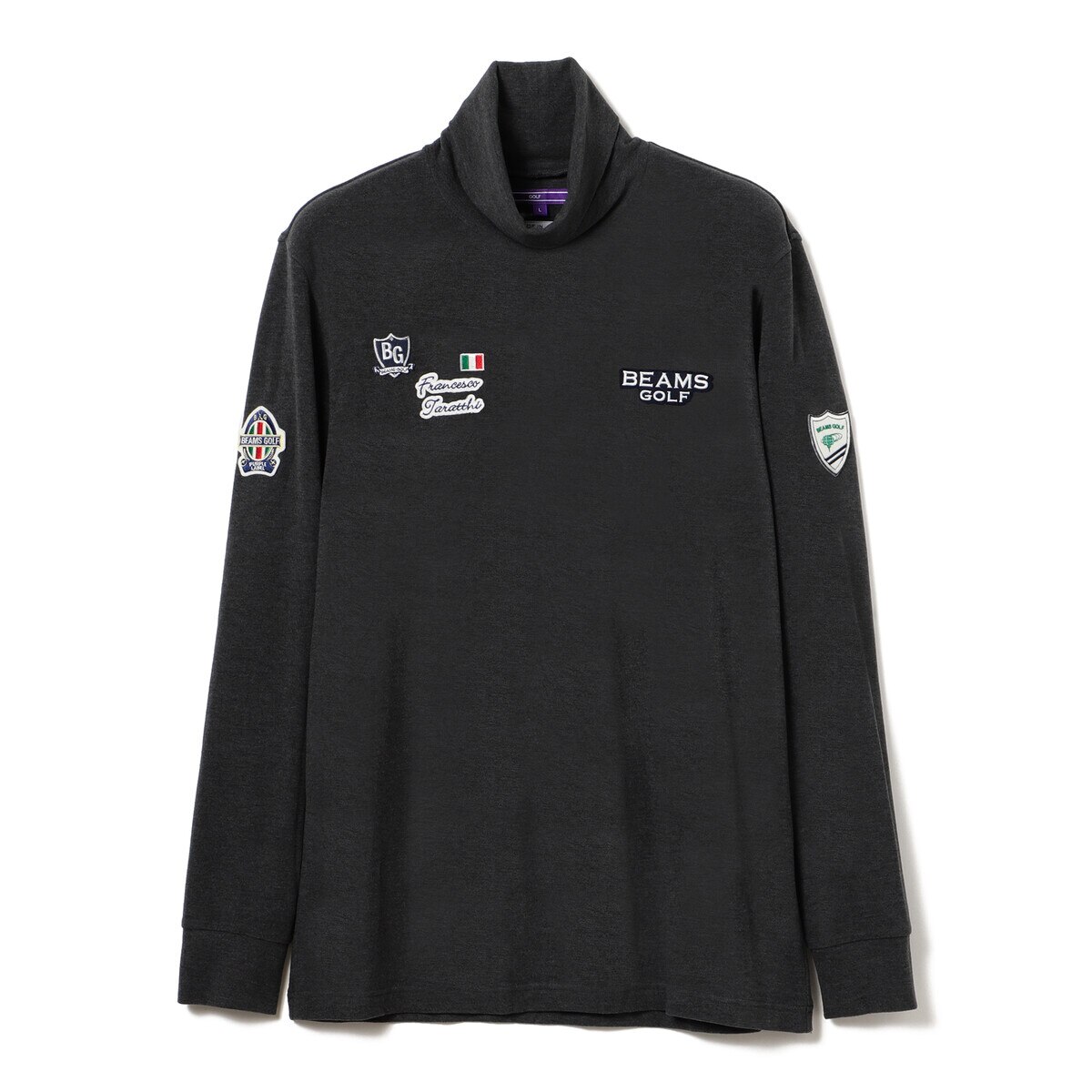 BEAMS GOLF ビームスゴルフ プレミアムウォームタートルネックシャツ