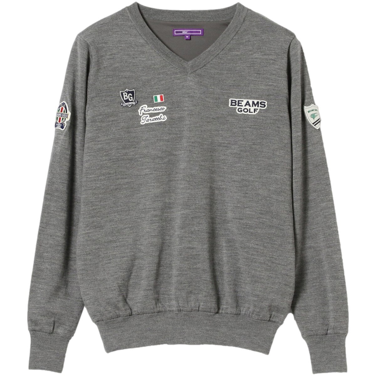 BEAMS GOLF PURPLE LABEL タラッティ 裏付き ニット(中間着