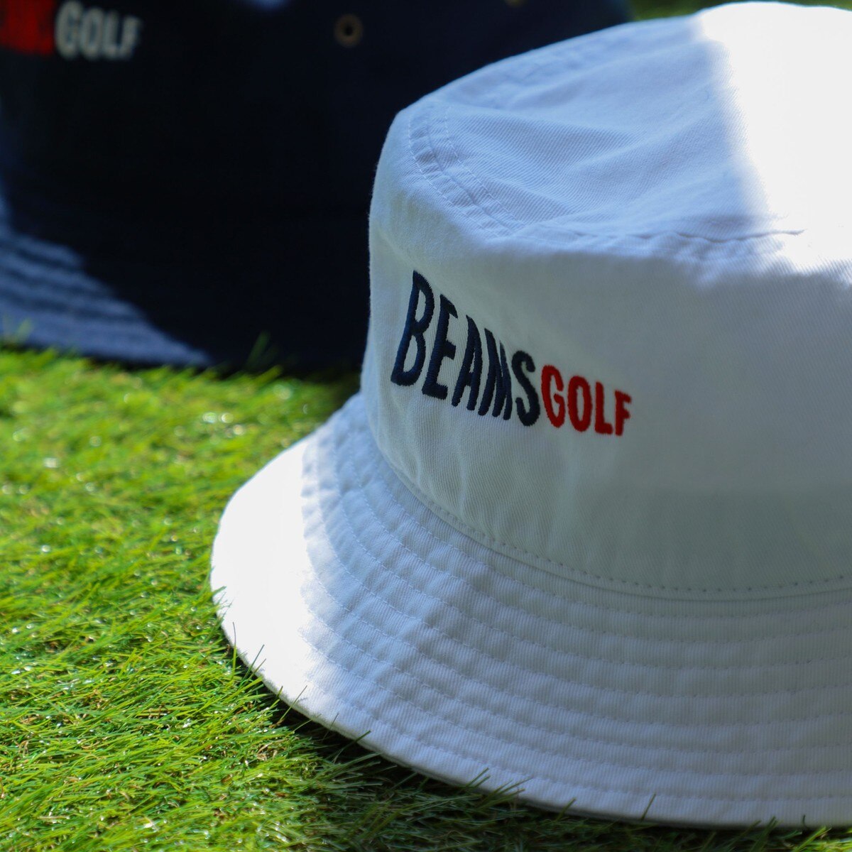 BEAMS GOLF フラッグロゴ バケットハット(【男性】その他帽子