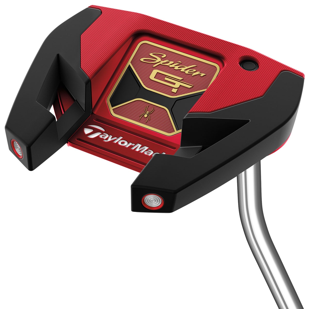 TaylorMade Spider TM1 パター 赤黒ヘッドカバー付き TaylorMade Spider TM1 パター 赤黒ヘッドカバー付き