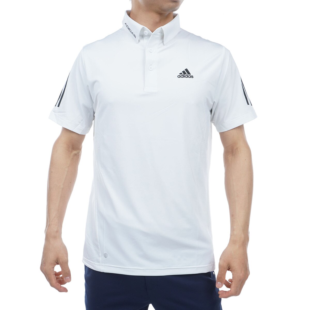 ラッセルノ ビッグロゴ 半袖 ボタンダウン ポロシャツ ゴルフウェア 4 