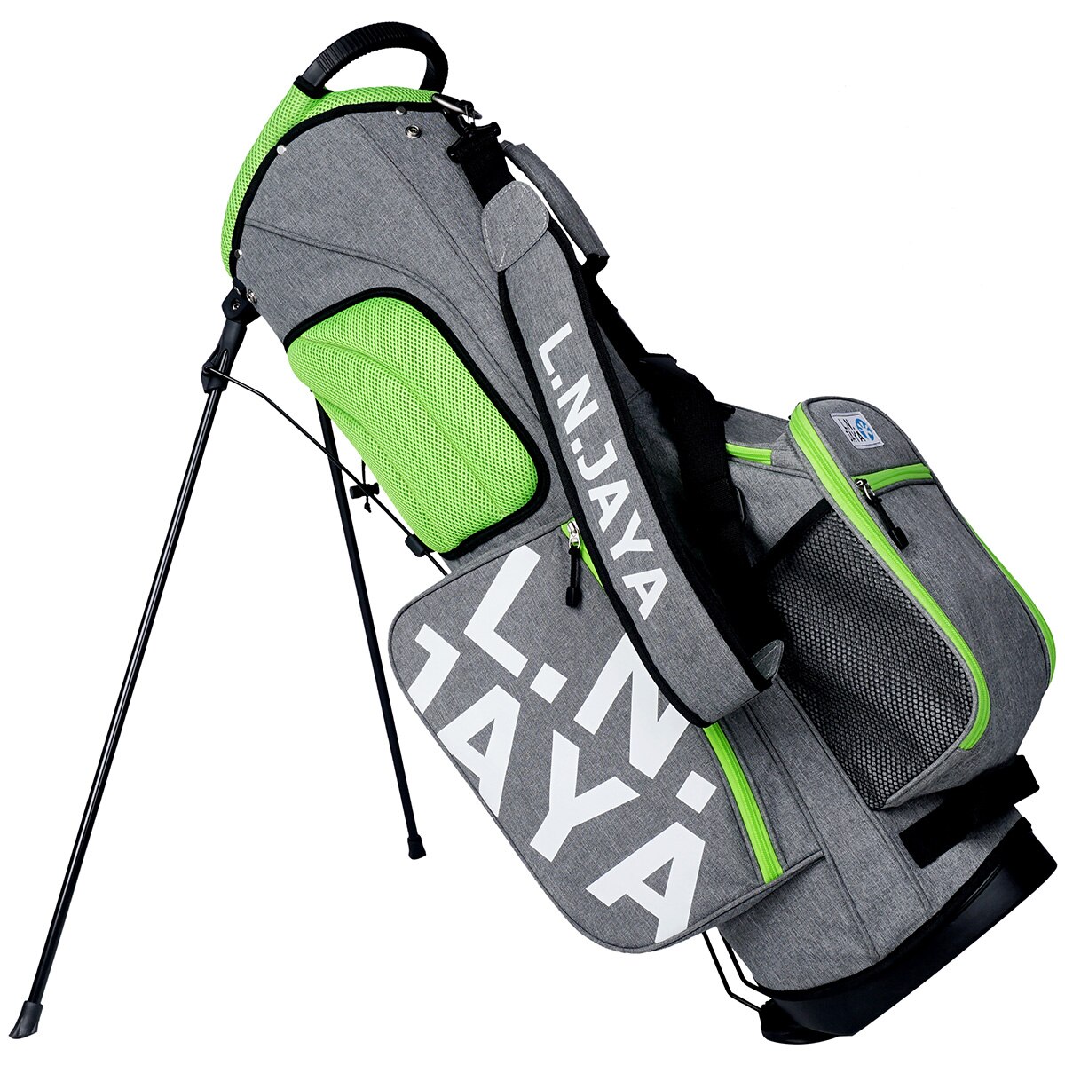 ブラック スタンドゴルフバッグ OMNIX GOLF JAPAN ゴルフ スタンド キャディバッグ Matte 日本