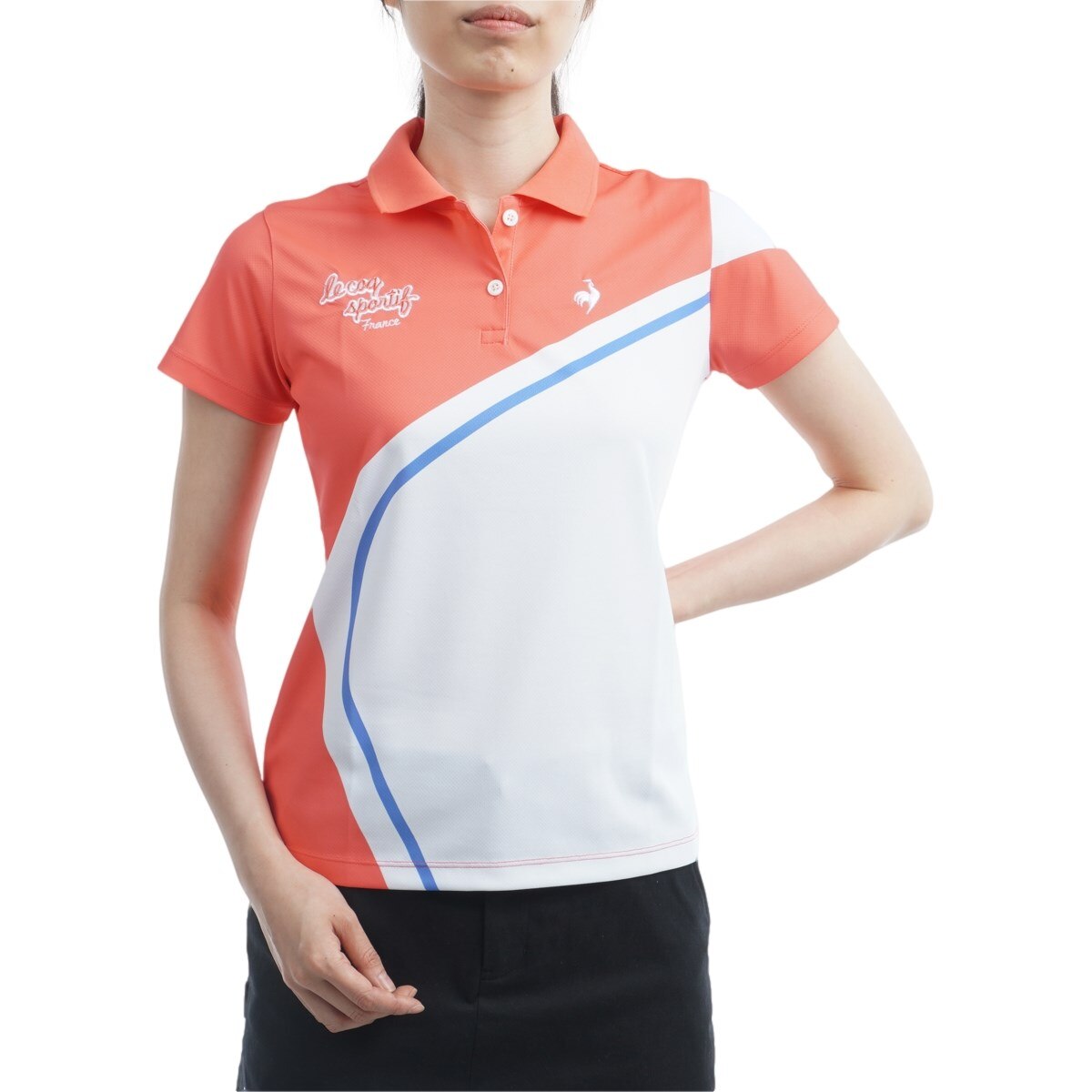 セール・アウトレット】バイカラー半袖ポロシャツ レディス(半袖シャツ・ポロシャツ)|Le coq sportif GOLF(ルコックゴルフ)  QGWTJA01の通販 GDOゴルフショップ(0000660763)