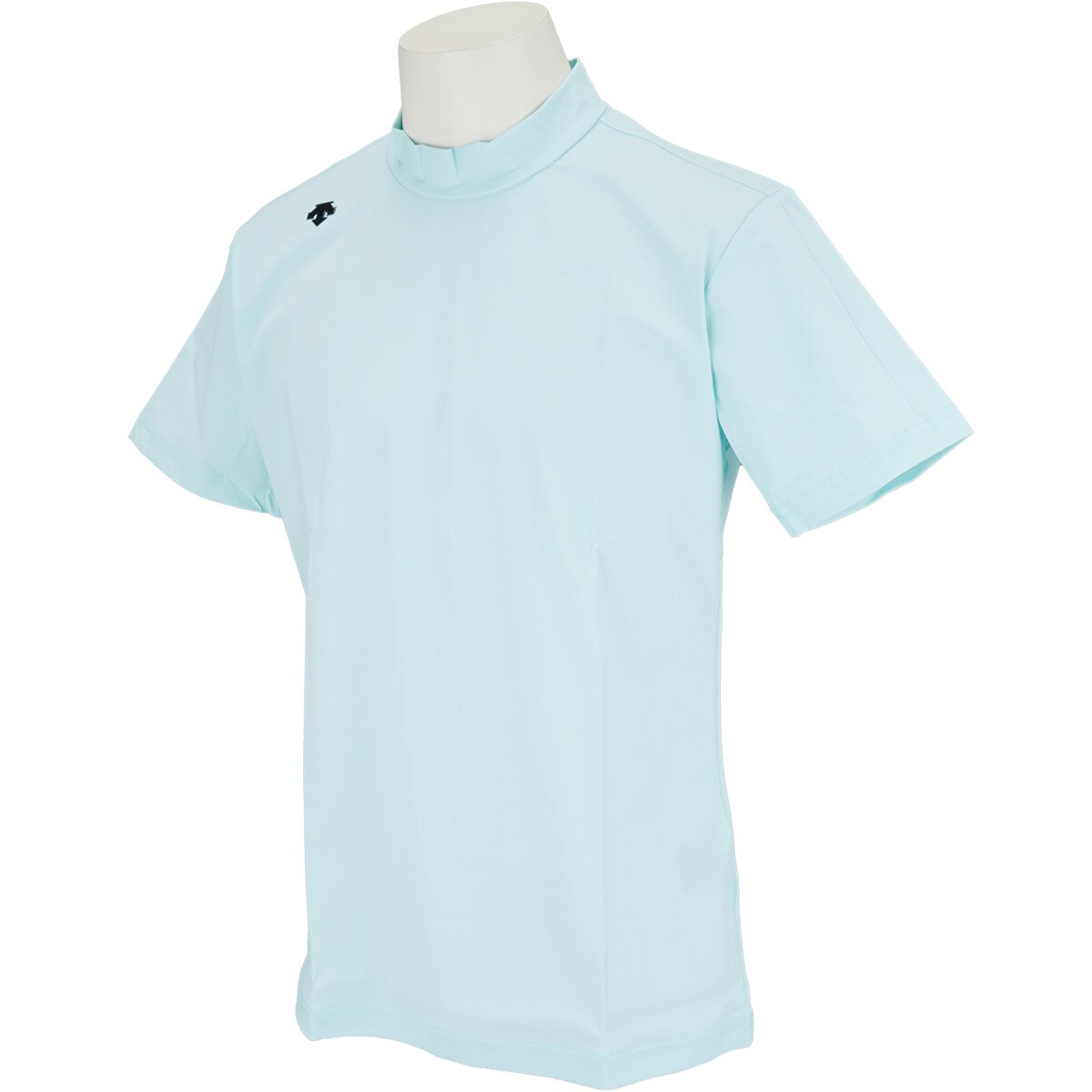 ゴルフウェア【DESCENTE GOLF】ナイロンベアモックネック半袖シャツ　L ゴルフウェア【DESCENTE GOLF】ナイロンベアモックネック半袖シャツ L