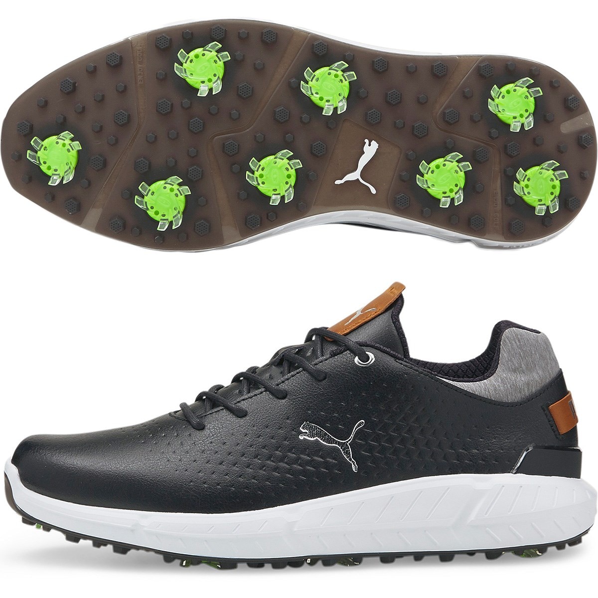 Puma Golf Ignite PWRAdapt レザーゴルフシューズ