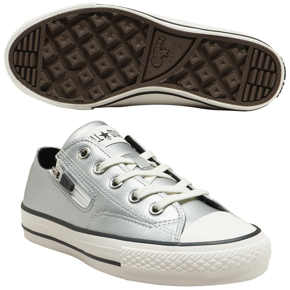 Converse all clearance star metallic ox