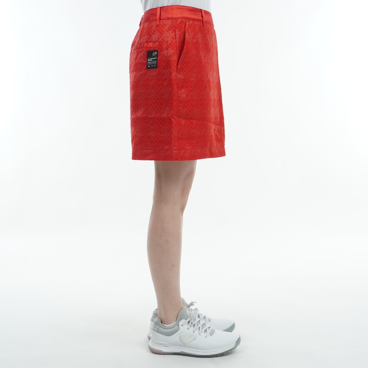 セール・アウトレット】ラメジャカード 千鳥スカート レディス