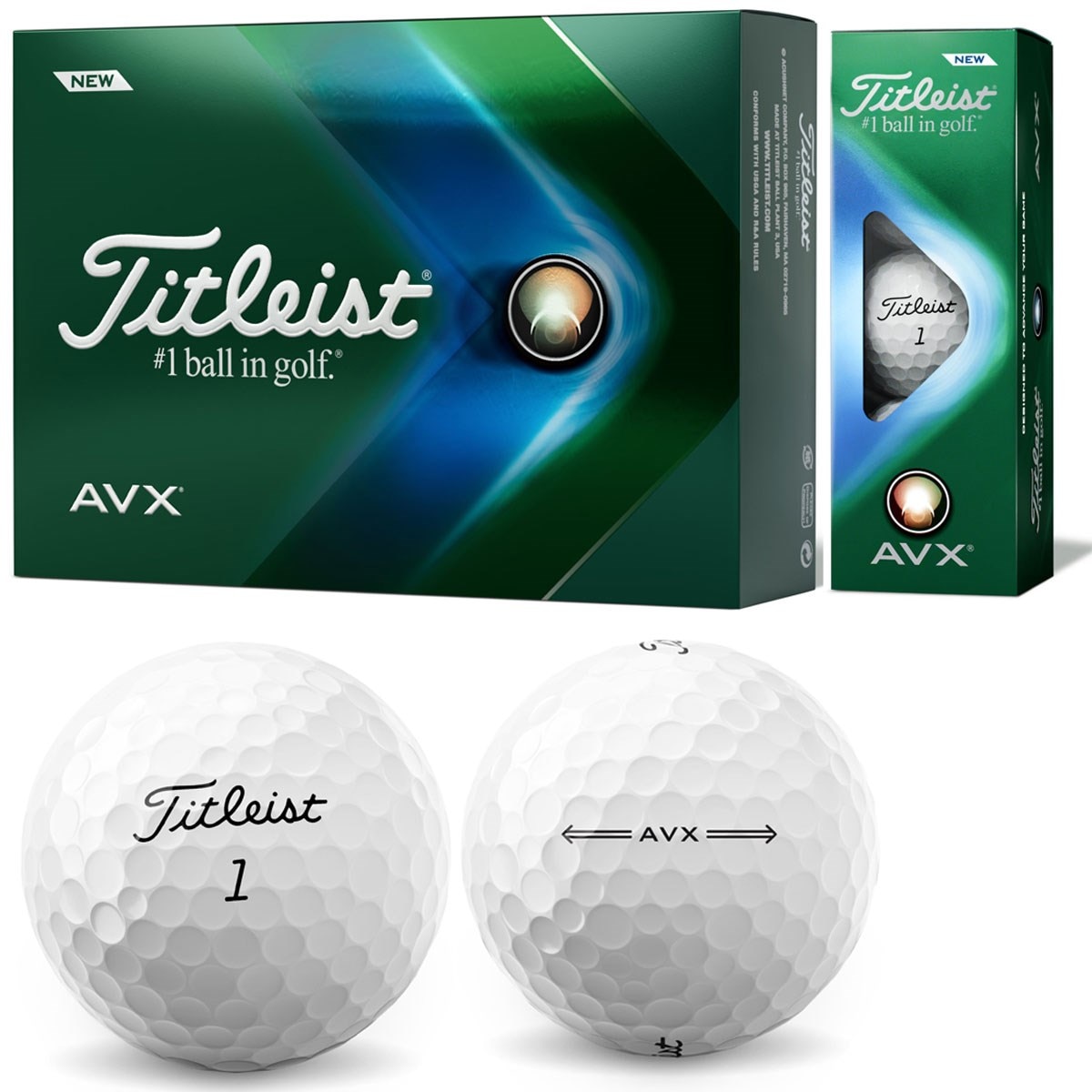 AVX ボール(ボール（新品）)|AVX(タイトリスト) の通販 - GDOゴルフ 
