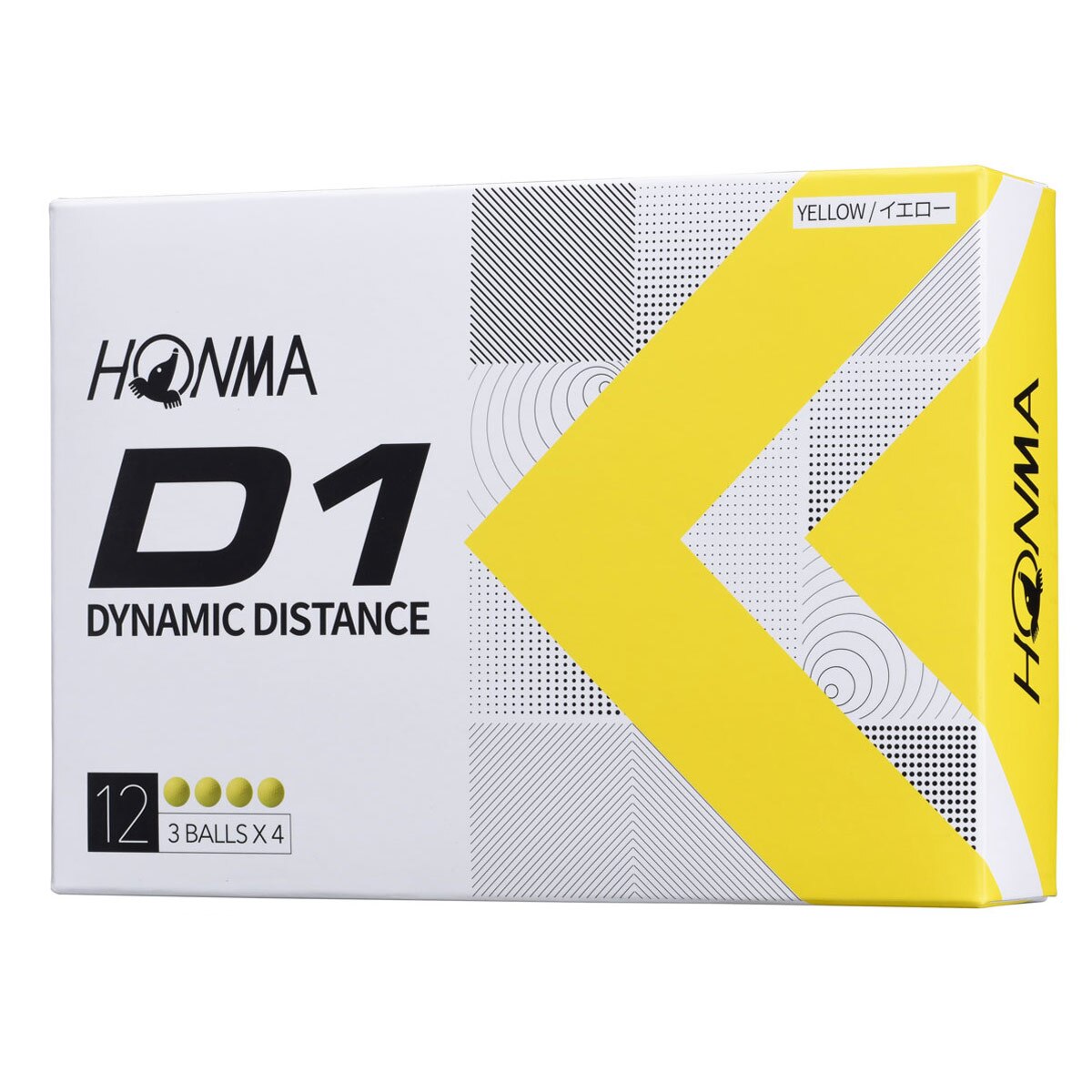 D1 ボール 2022年モデル(ボール（新品）)|HONMA(本間ゴルフ) BT2201の