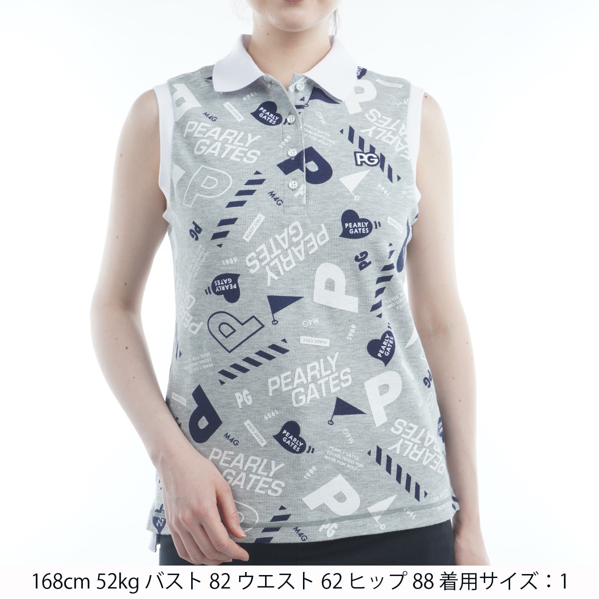 PEARLY GATES ノースリーブポロシャツ単品 PEARLY GATES ノースリーブポロシャツ サイズ0 - メルカリ