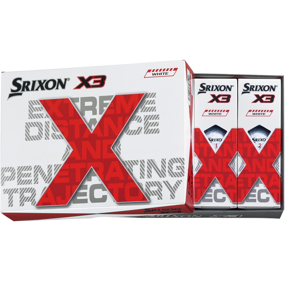 SRIXON-ｘ- 12個入り(１ダース)×10＝120個(10ダース) www