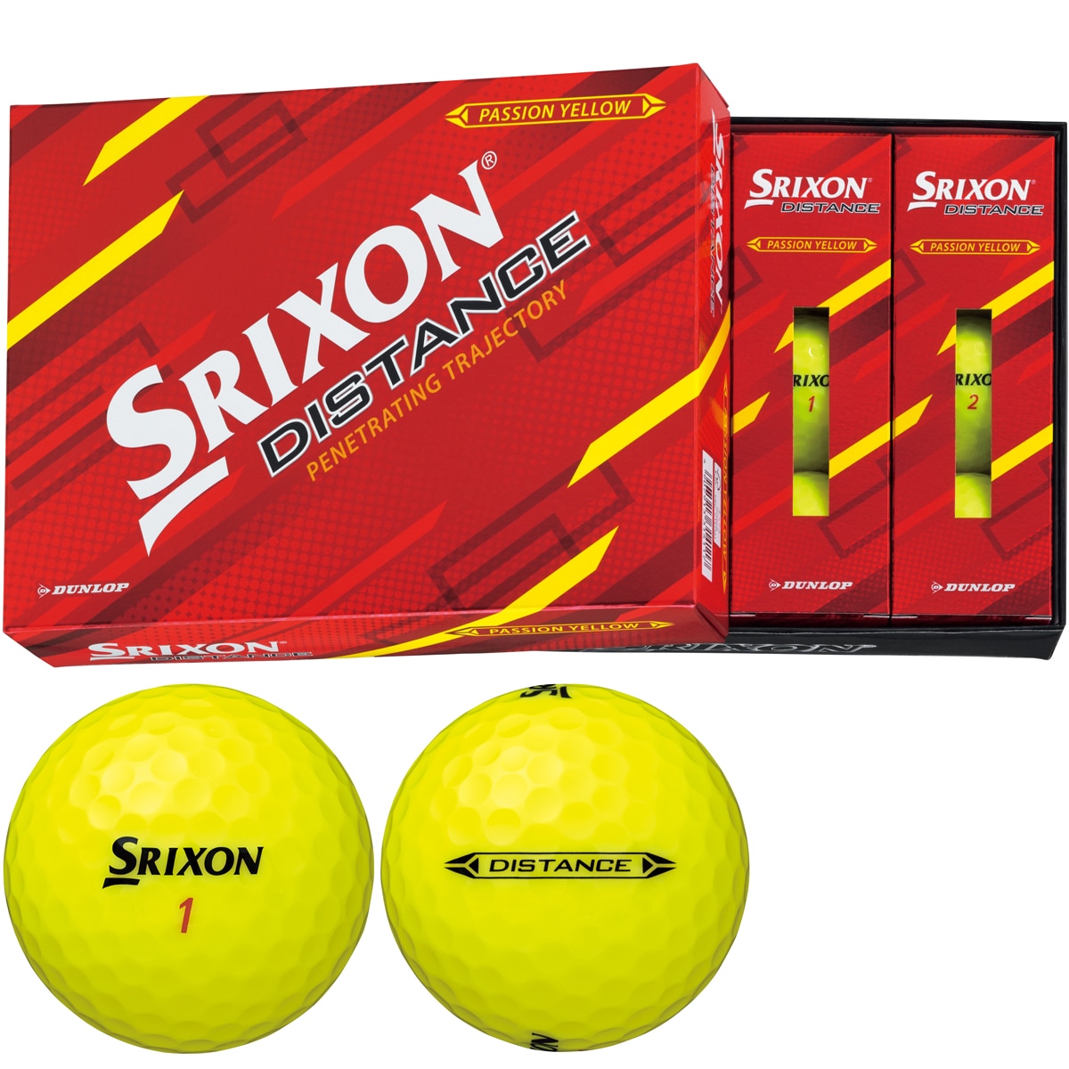 DISTANCE ボール(ボール（新品）)|SRIXON(ダンロップ) SNDIS9の通販