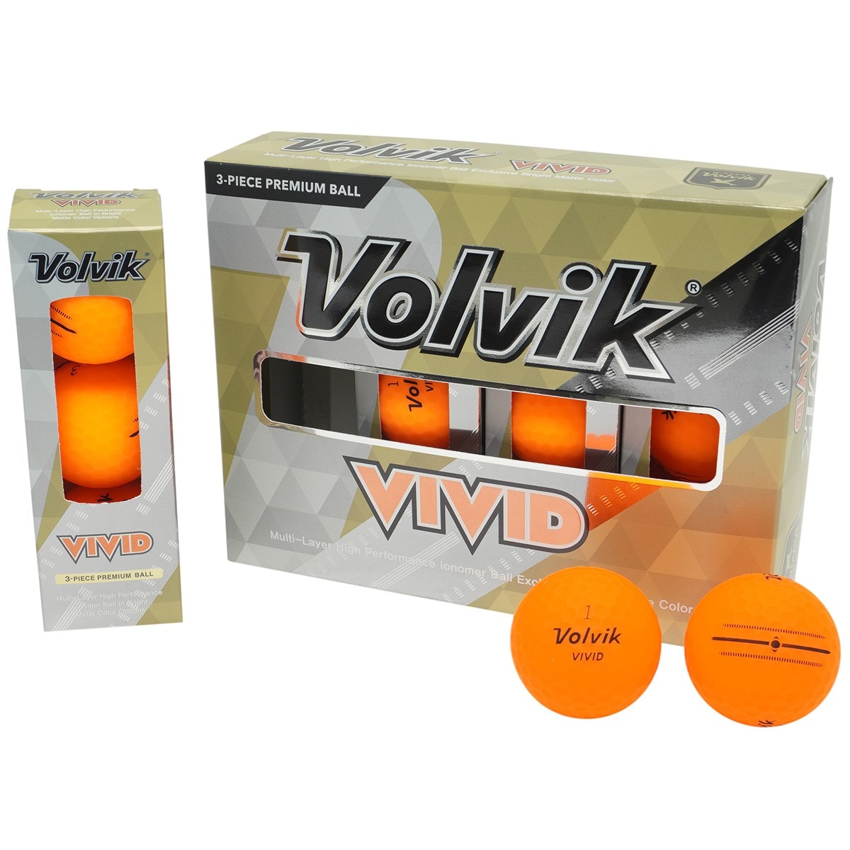 VIVID ボール(ボール（新品）)|Volvik(ボルビック) VV5MNA02の通販