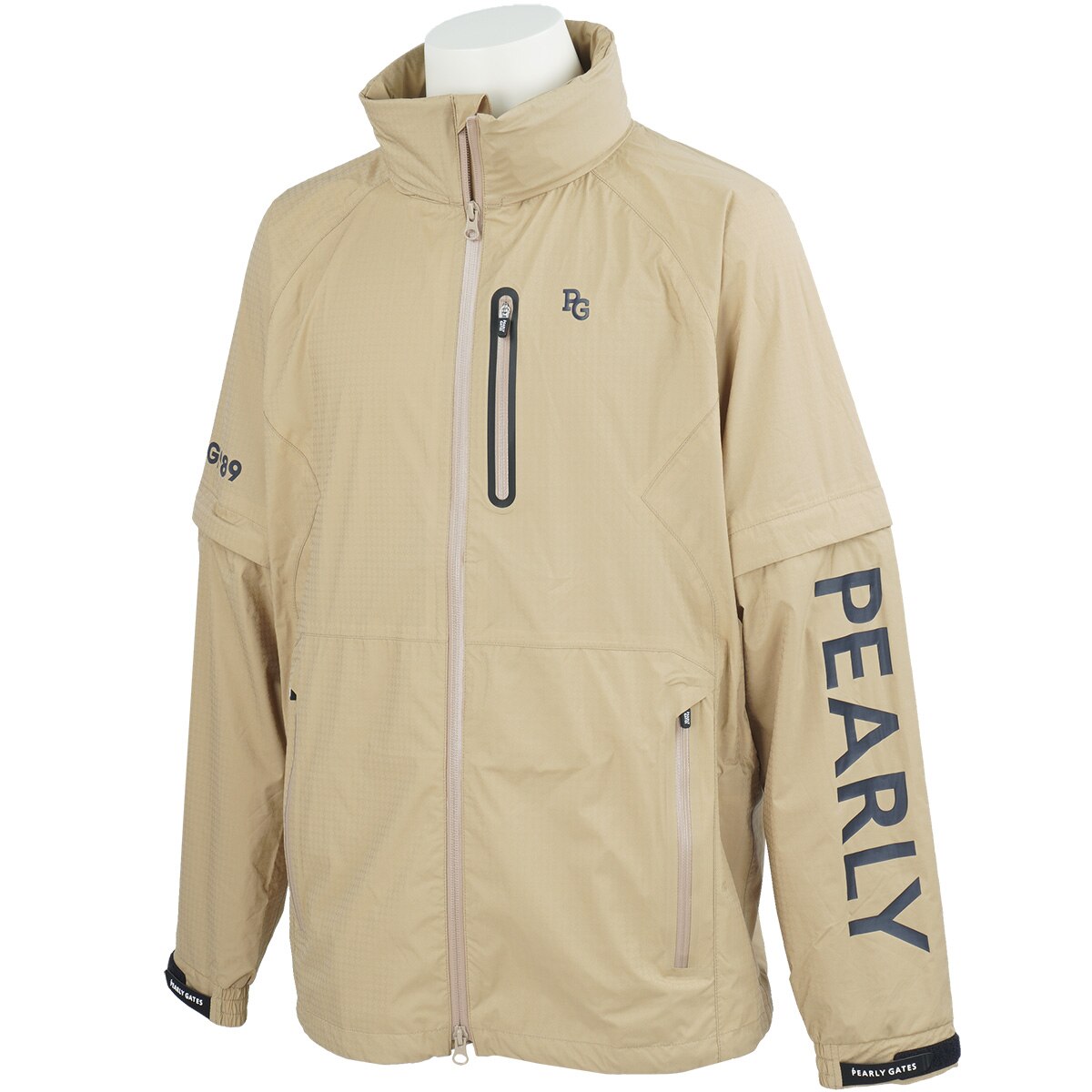 【最終価格　美品】パーリーゲイツストレッチ千鳥ドビー2WAYレインジャケット 口コミ・評価｜ストレッチ 千鳥ドビー 2WAYレインジャケット（レイン