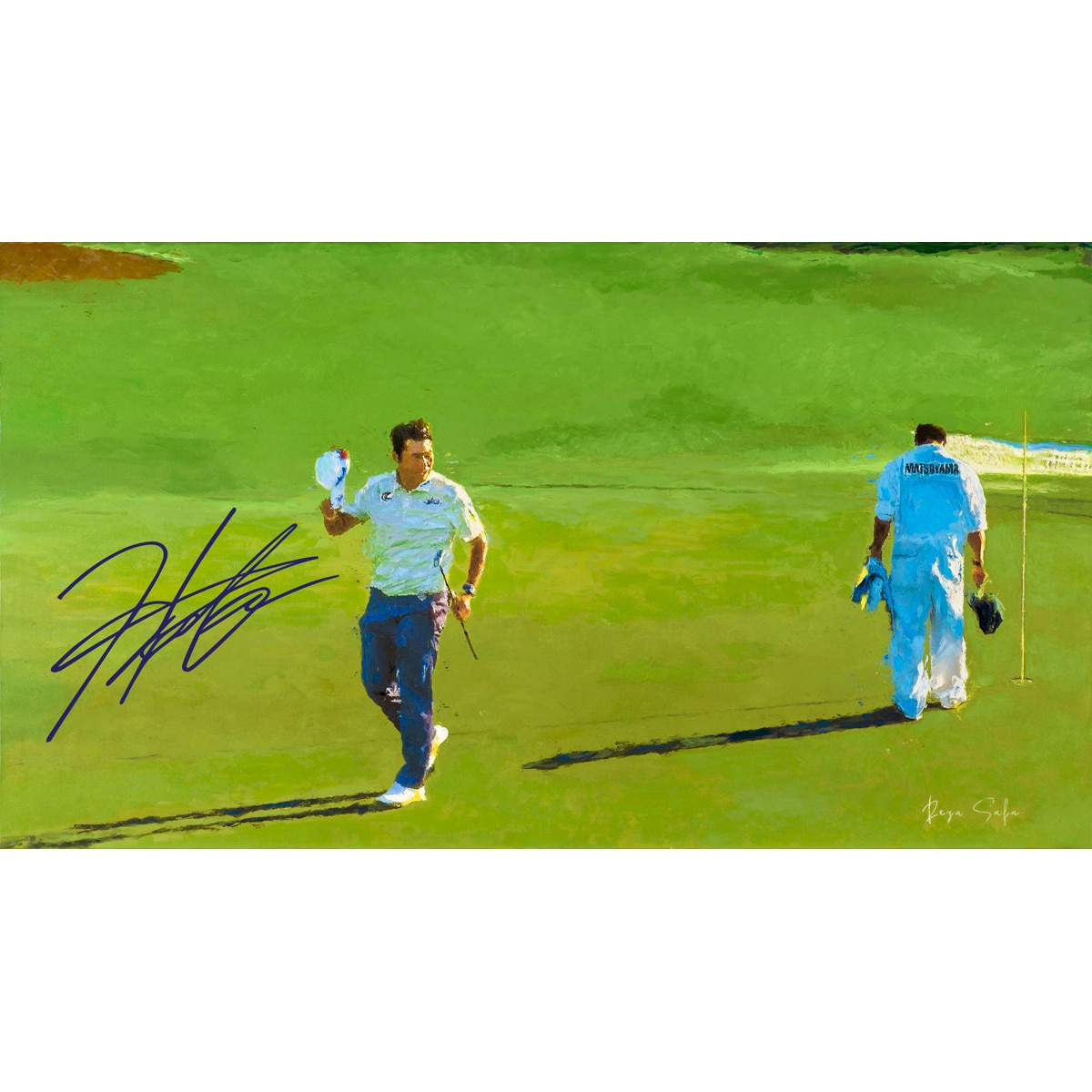 イチロー、松山英樹 21 Leaf Counter 3枚限定直筆サインカード 口コミ・評価｜松山英樹プロ直筆サイン入り 限定キャンバスプリント