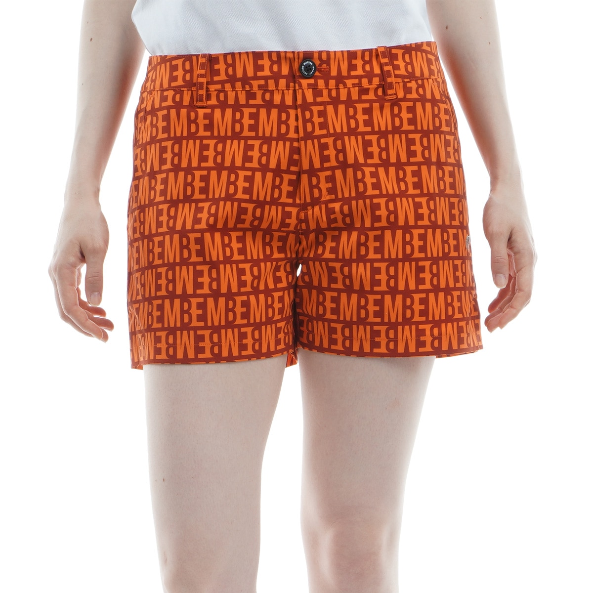 新品】 マスターバニー 総柄 ストレッチ ハーフパンツ サイズ4