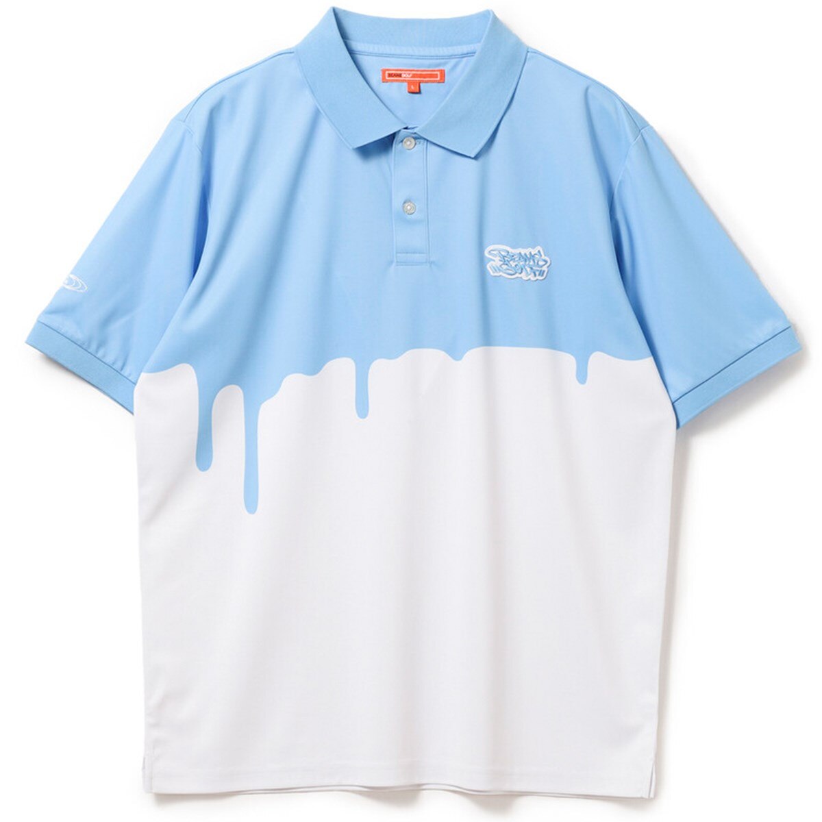 BEAMS GOLF ORANGE LABEL LIXTICK ドリップ ポロシャツ(半袖シャツ