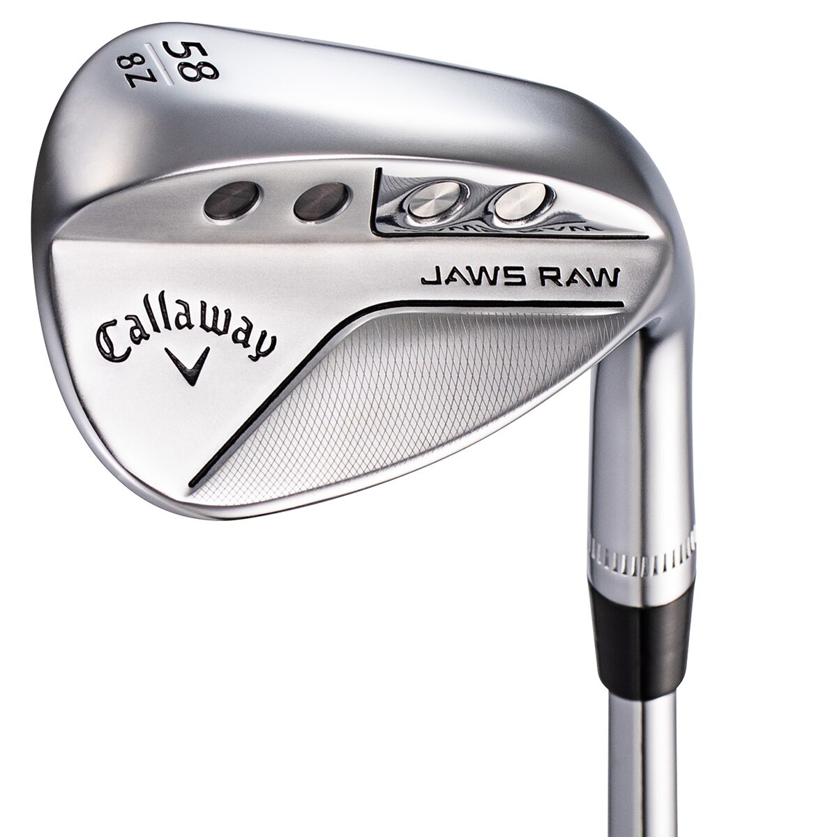 Callaway Jaws Raw 58度 ウェッジ中古品(美品) JAWS RAW ウェッジ Zグラインド クロムメッキ仕上げ ダイナミック