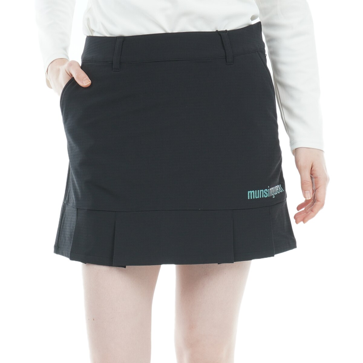 Munsingwear 防風はっ水ストレッチストームフリーススカートL