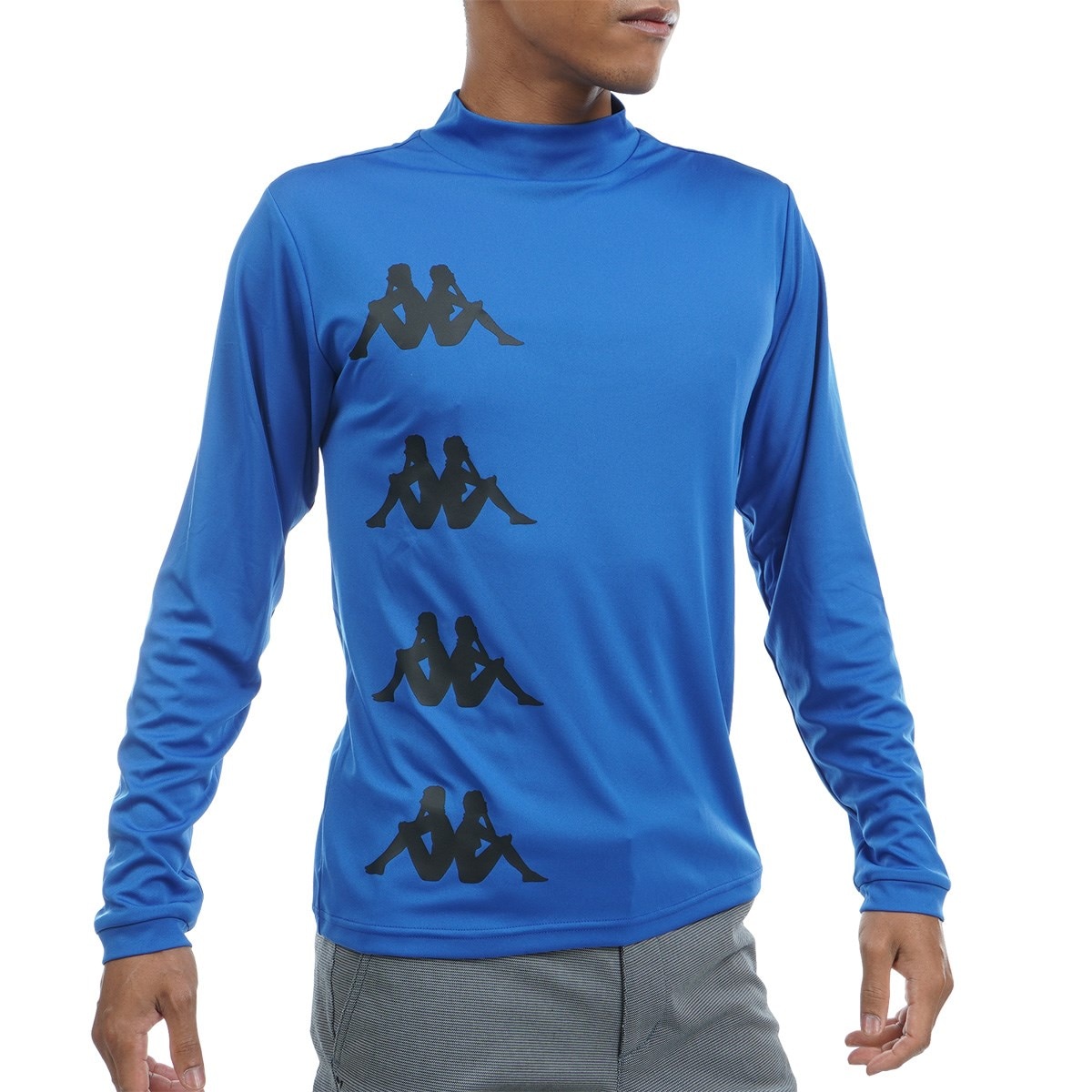 KAPPA GOLF カッパゴルフ ハーフジップ 長袖Tシャツ M