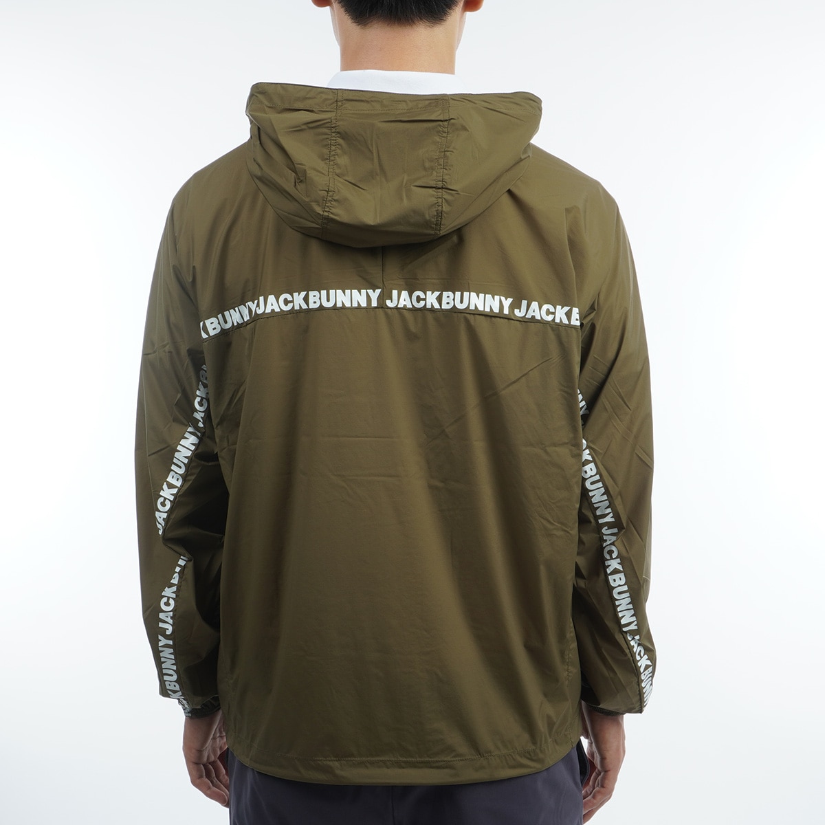 新品 ジャックバニー バリアンテックブルゾン グリーン Mサイズ（4）