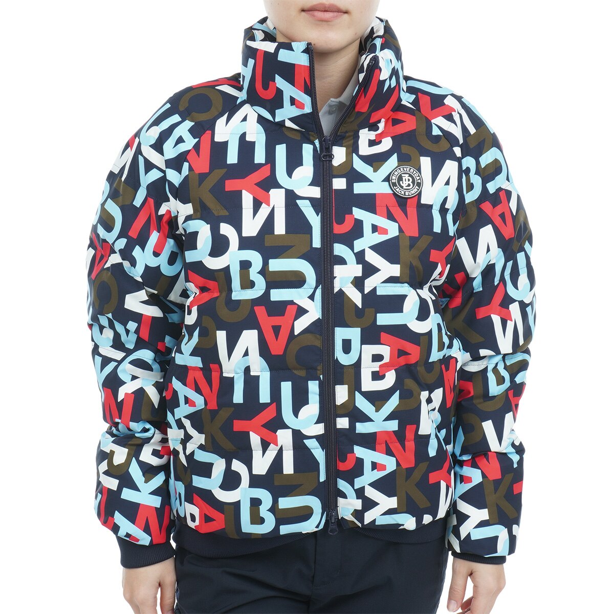 セール・アウトレット】ストレッチタフタ フルジップブルゾン レディス