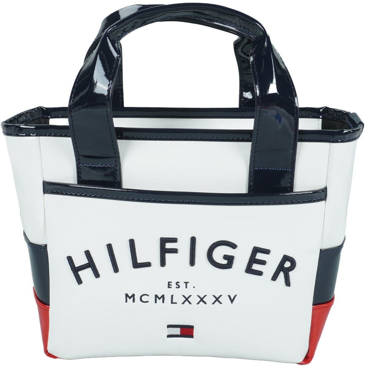 エナメルシグネチャー ラウンドバッグ(ラウンドバッグ)|TOMMY HILFIGER