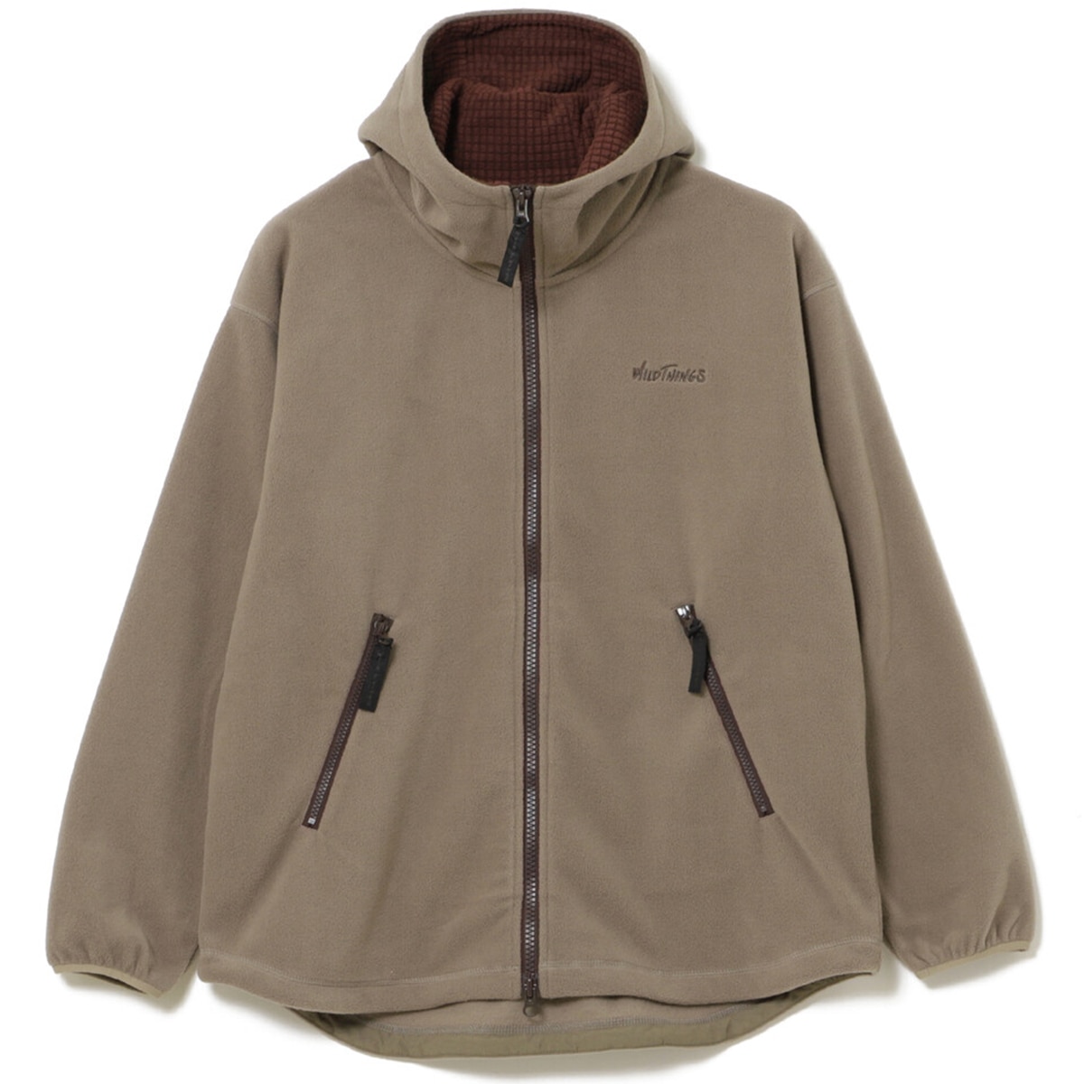 WILD THINGS × BEAMS GOLF 別注 POLARTEC(R) フリース パーカ(中間着