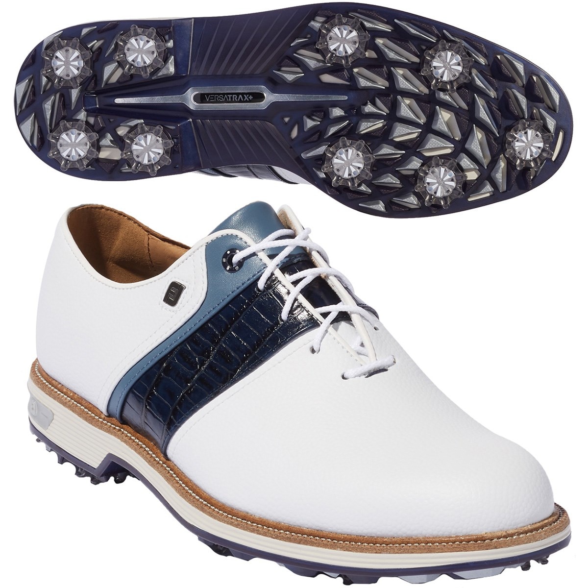 在庫あり！FootJoy Premiere Series - Packard Shoes (White/Navy/Red