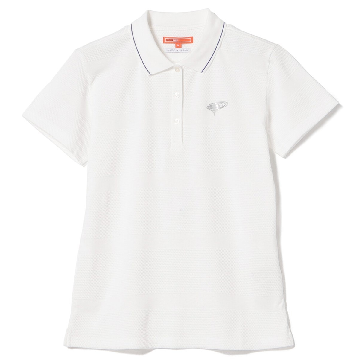 BEAMS GOLF ORANGE LABEL メッシュ ボーダー ポロシャツ レディス(半袖 