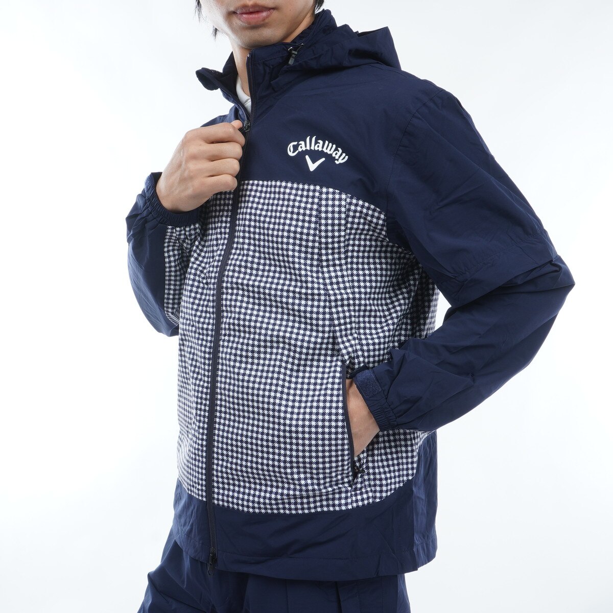 [新品]Callaway レインウェア 4WAY セットアップ 贅沢品 Callaway キャロウェイ ゴルフウェア 4WAYセットアップ